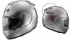 Arai AC2-typ CHASER-V zadní větrák/spoiler Aluminium-Silver